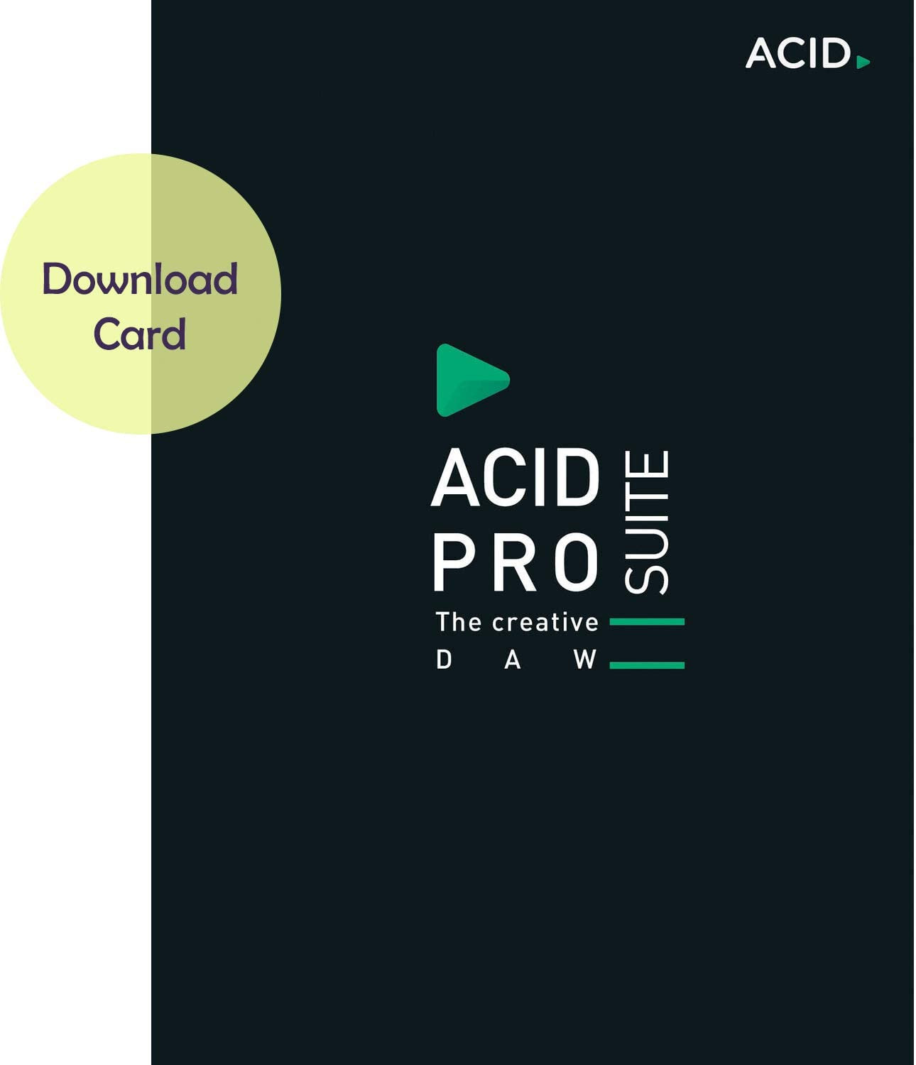 MAGIX Acid Pro 11 Suite Loop-Based Music Creation Software with Zynaptiq STEM MAKER 2 and Celemony Melodyne Essential (Download Card)
